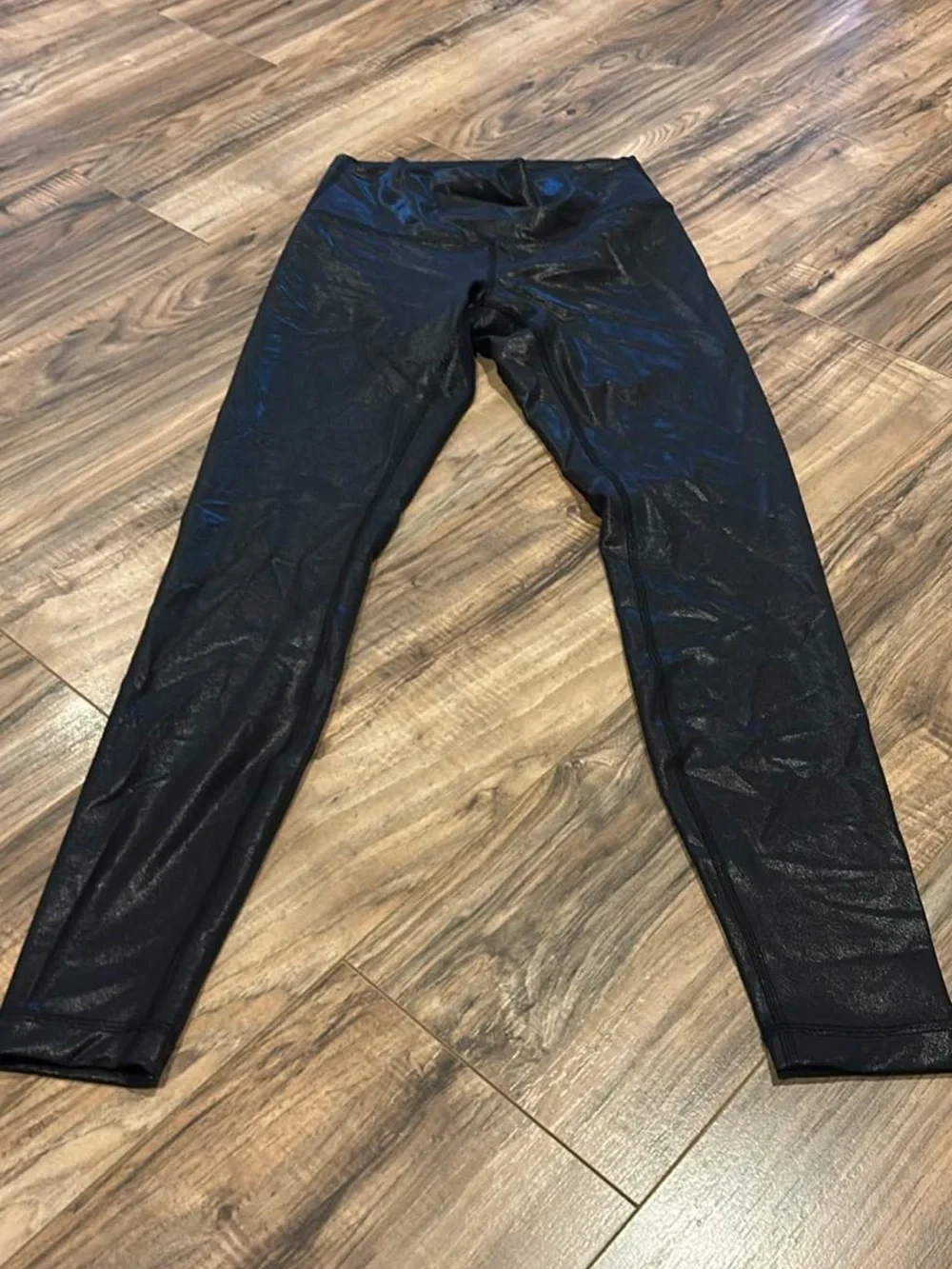 Lululemon Shiny Black Leggings